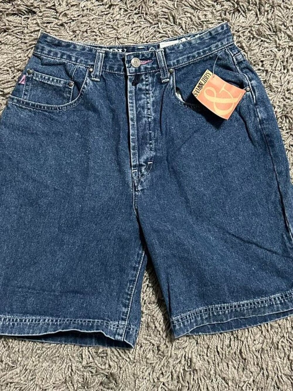 Deadstock Sam & Libby Baggy Denim Jorts 90s 2000s